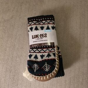Muk Luks Men's Patterned Socks - Black and White